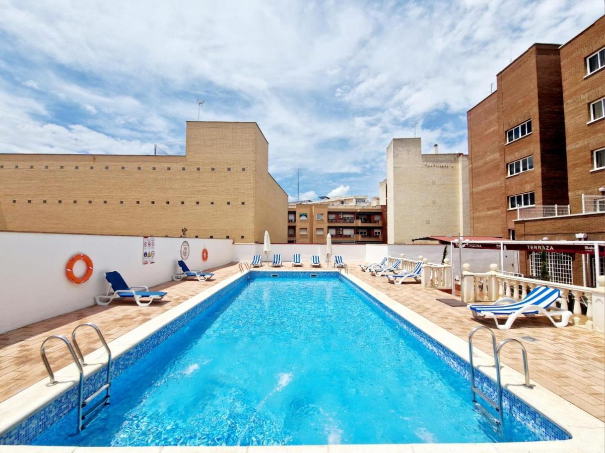 Hotel Santa Cecilia Сиудад Реал Екстериор снимка